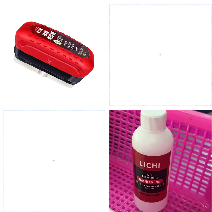 Car Glass Oil Film Cleaning Brush