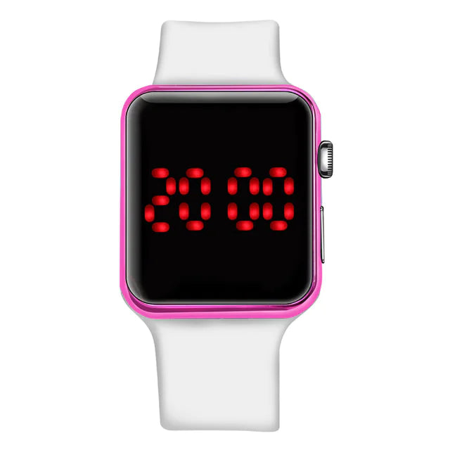 LED Digital Sports Watch with LCD Display