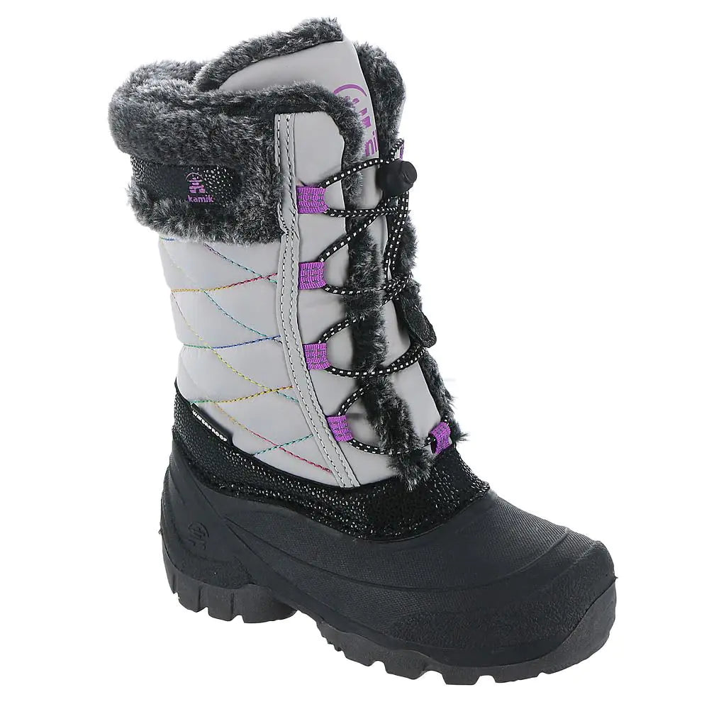 Kamik Girls Star 3 (Little Kid/Big Kid) Light Gray 13 Little Kid M