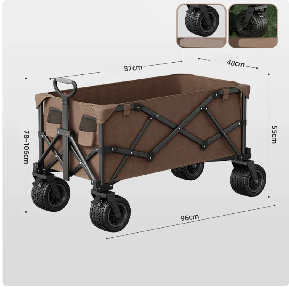 Foldable Outdoor Camping Cart