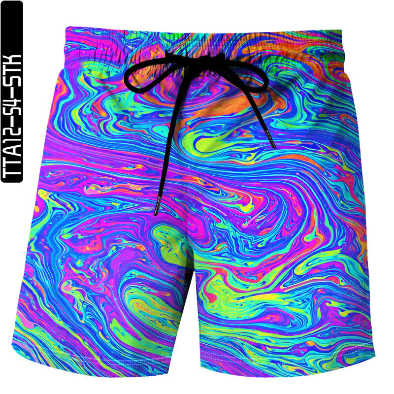 Men's Casual Beach Shorts for Swimming and Drifting