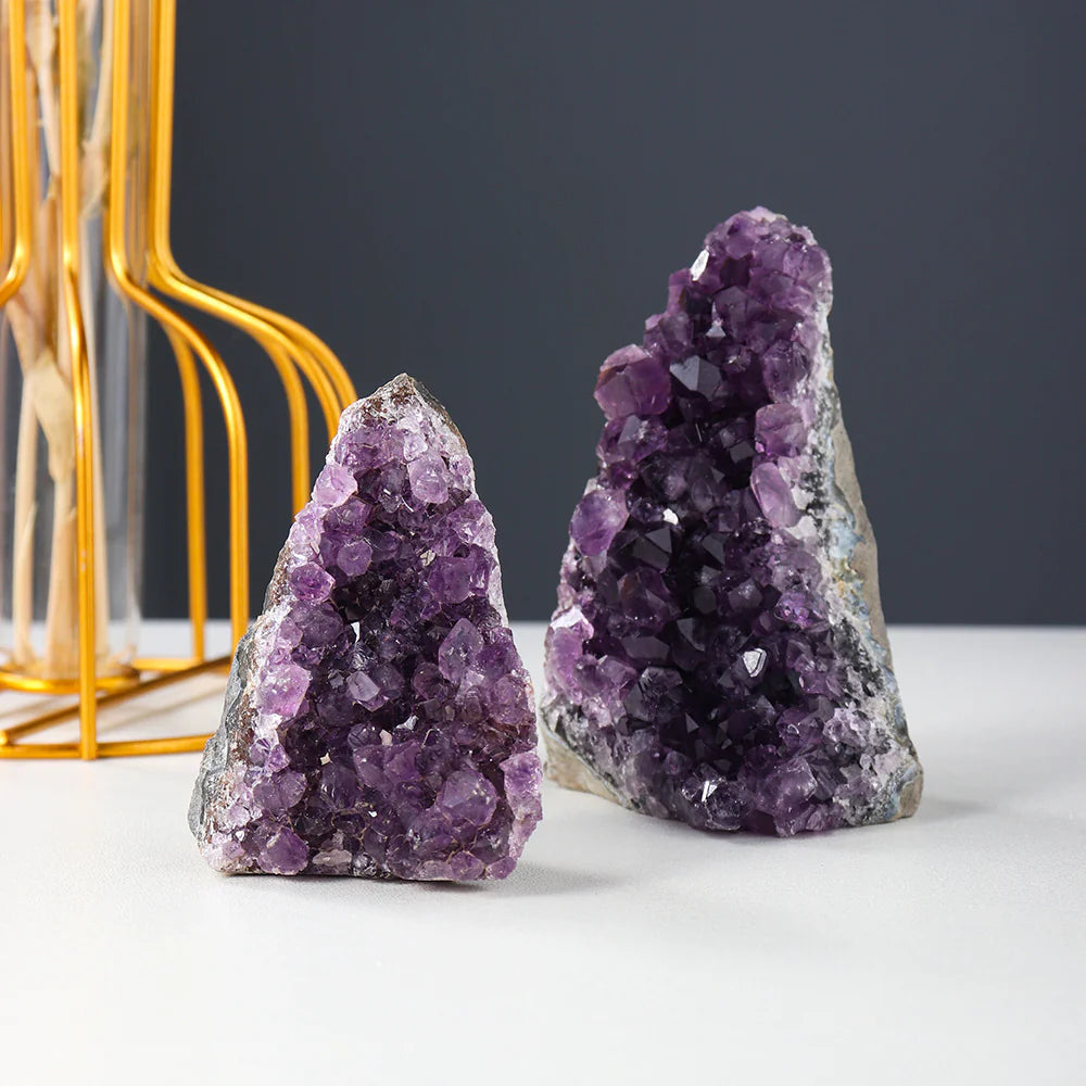 Natural Amethyst Cluster Decoration