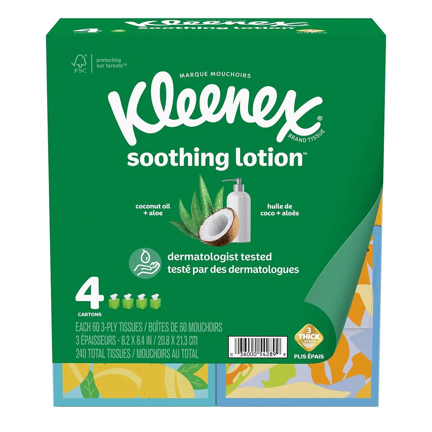 Kleenex Soothing Lotion Tissues