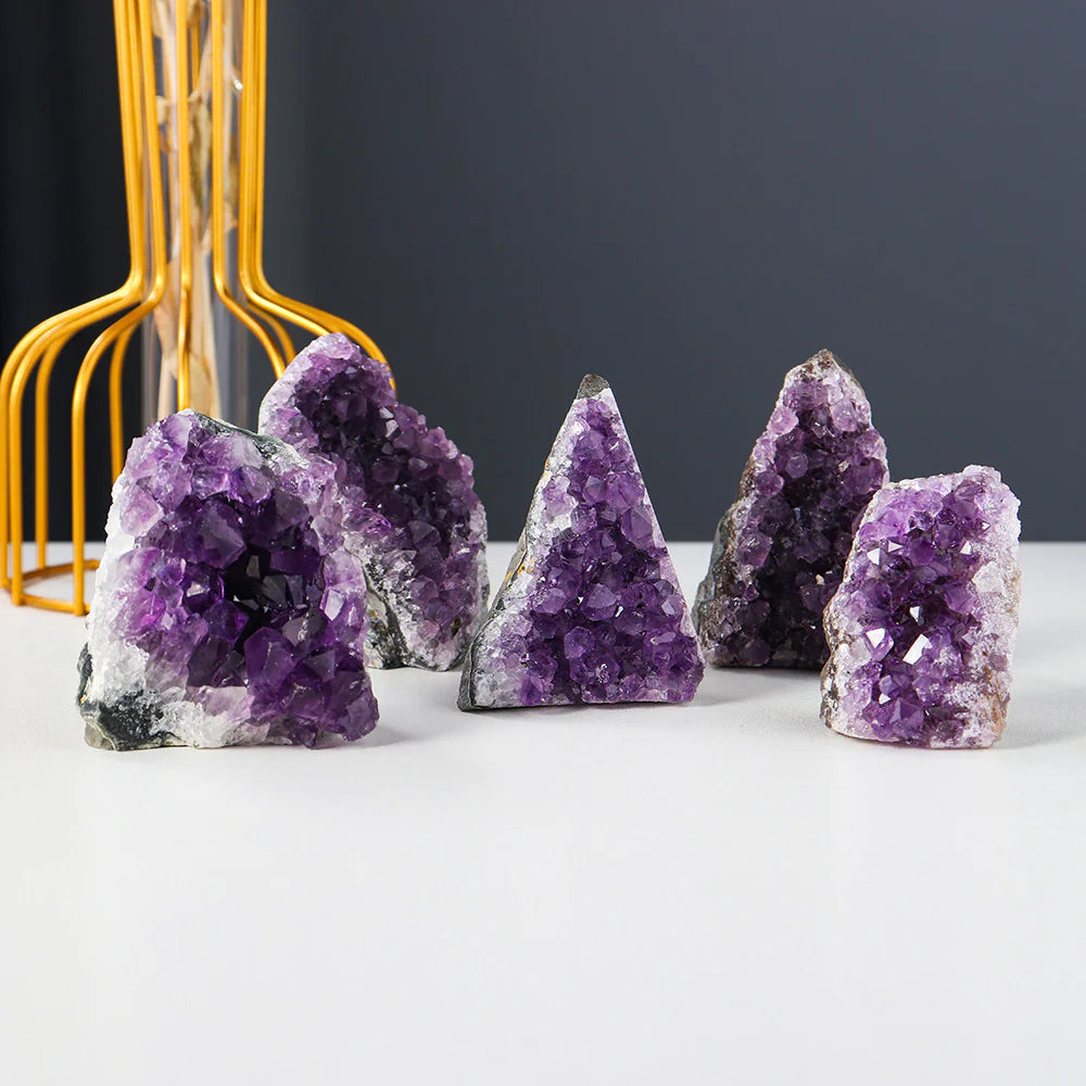 Natural Amethyst Cluster Decoration