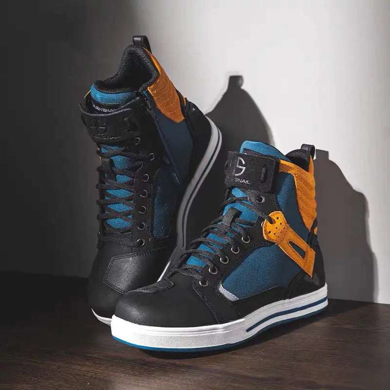 Breathable Snail Motorcycle Riding Boots