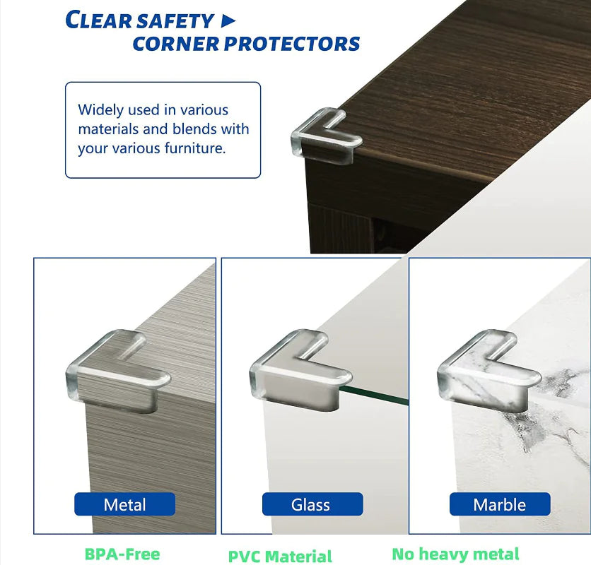 Baby Safety Silicone Table Corner Protectors