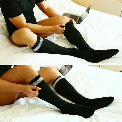 Mr. Fan Long Football Socks - Thick High Tube Sports Socks