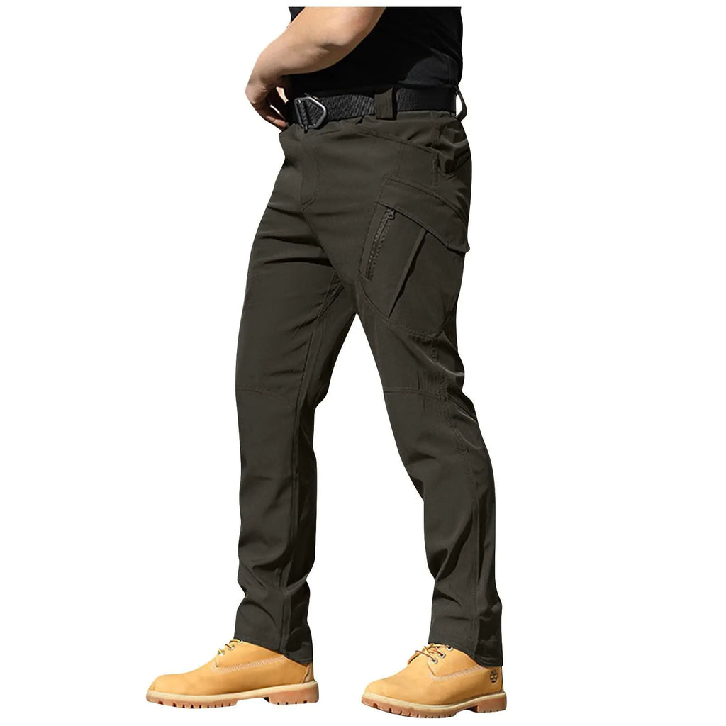 Flexcamo - Tactical Waterproof Pants Flex Ripstop Tactical Camo Pants Men Stretch Ourdoor Stretch Cargo Hiking Pants Waterproof Work Pants Construction Multi Pockets Flex Ripstop Tactical Pants Mens