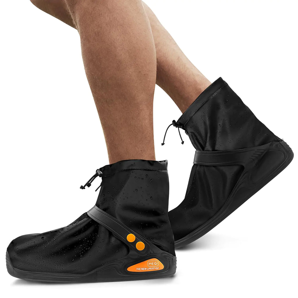 MEQI Waterproof Shoe Covers Rain Shoe Cover for Men Women
