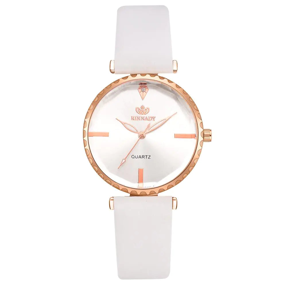 Bracelet Set with Quartz Watch for Women