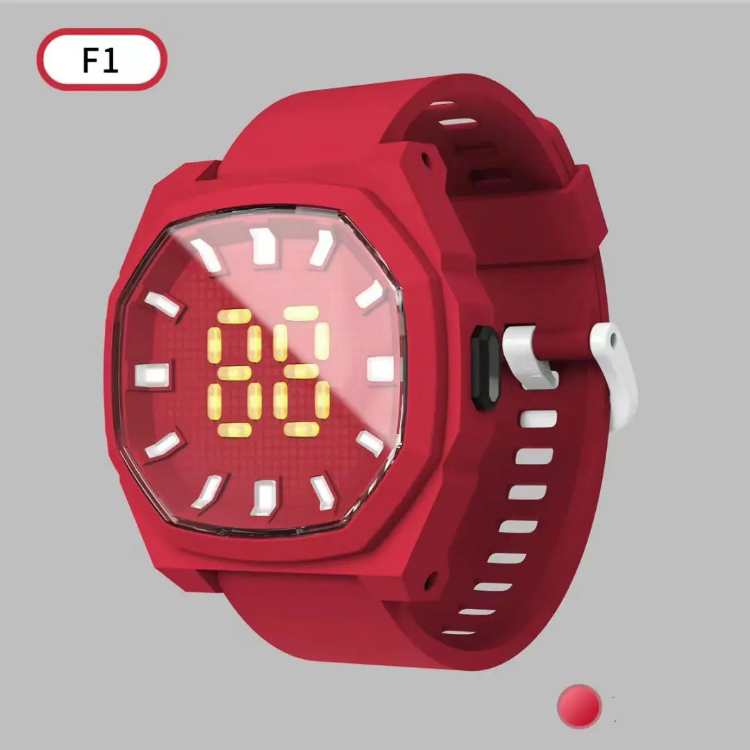 LED 3D Digital Sports Kids F1 Watch