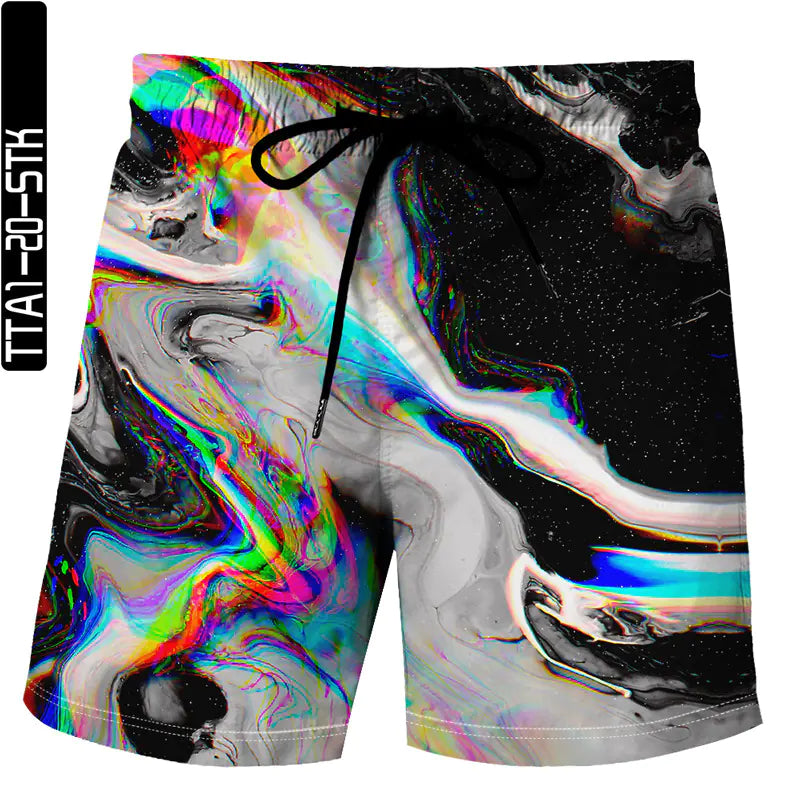 Men's Casual Beach Shorts for Swimming and Drifting