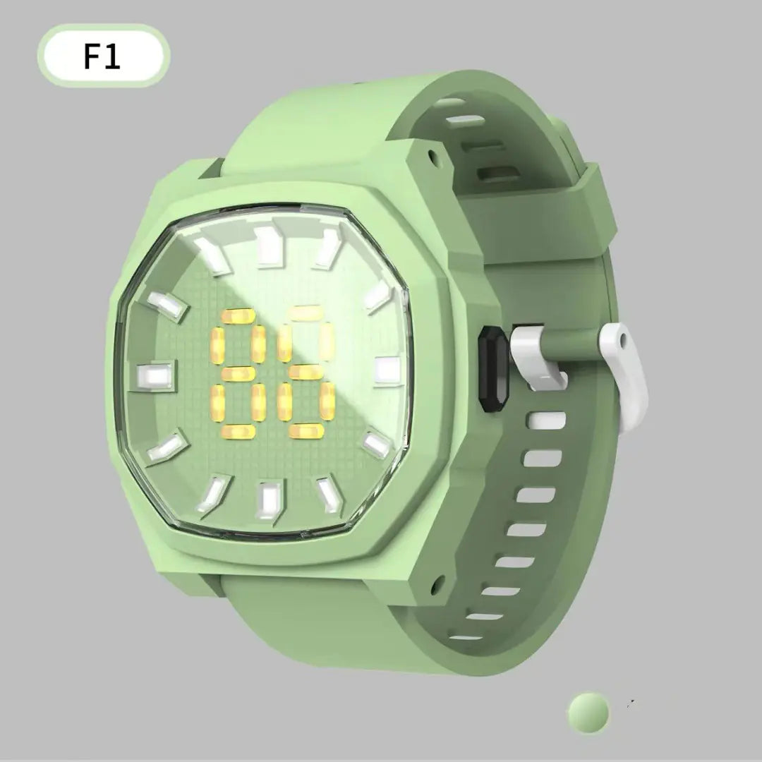 LED 3D Digital Sports Kids F1 Watch
