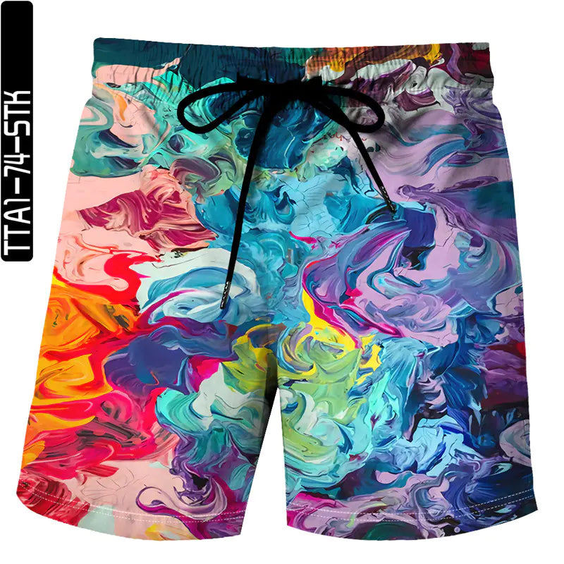 Men's Casual Beach Shorts for Swimming and Drifting