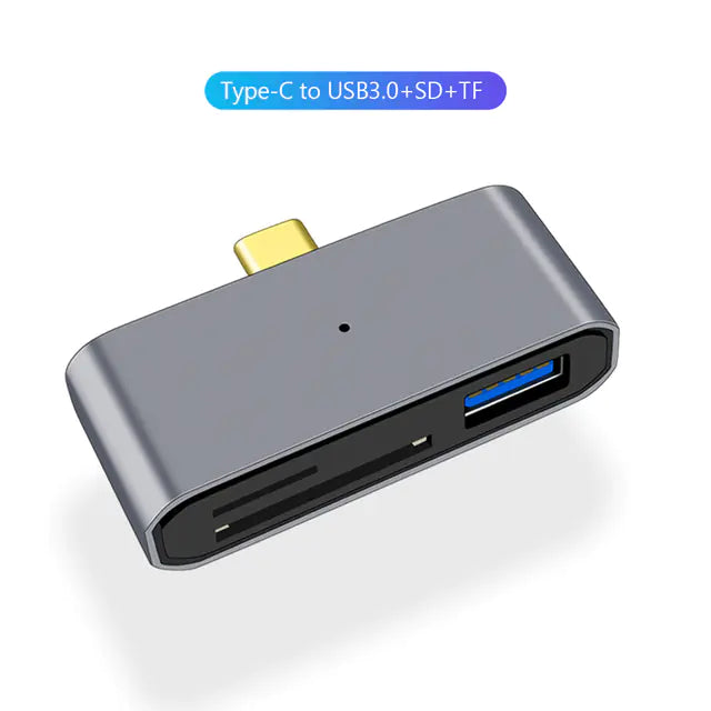 3-in-1 Type C Docking Station with USB 3.0 and OTG