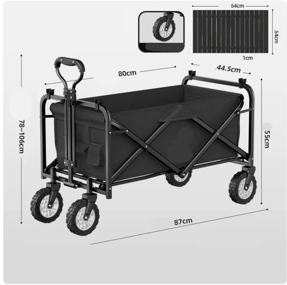 Foldable Outdoor Camping Cart
