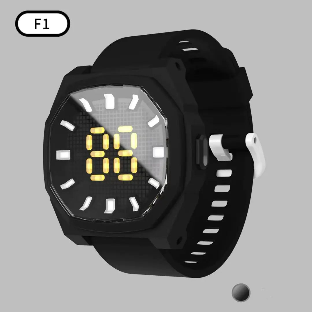 LED 3D Digital Sports Kids F1 Watch