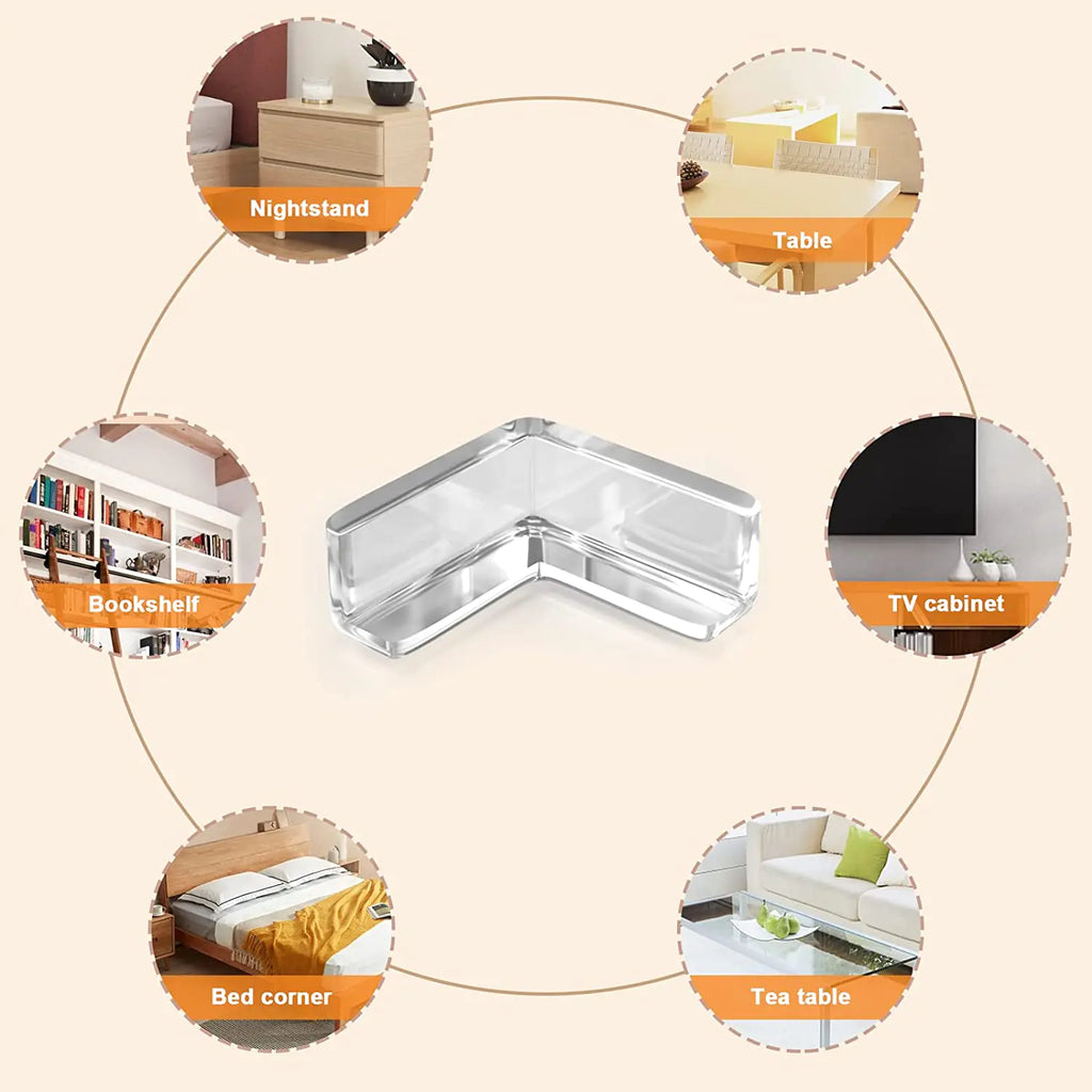 Baby Safety Silicone Table Corner Protectors