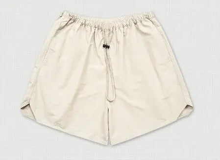 New Basic Style Solid Color Five-Point Pants