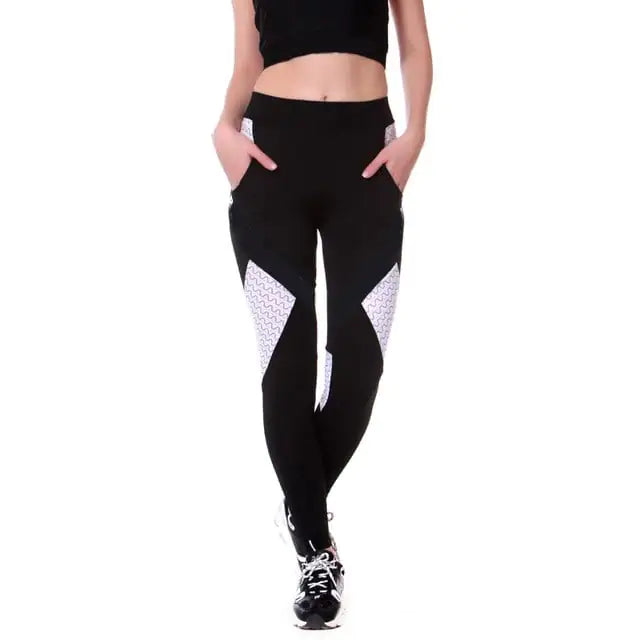 Ladies' Sports Yoga Leggings Pants