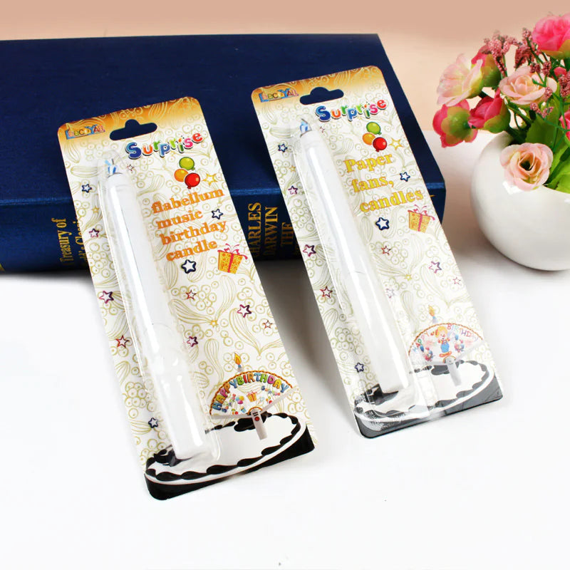 Clown Fan Surprise Party Candle