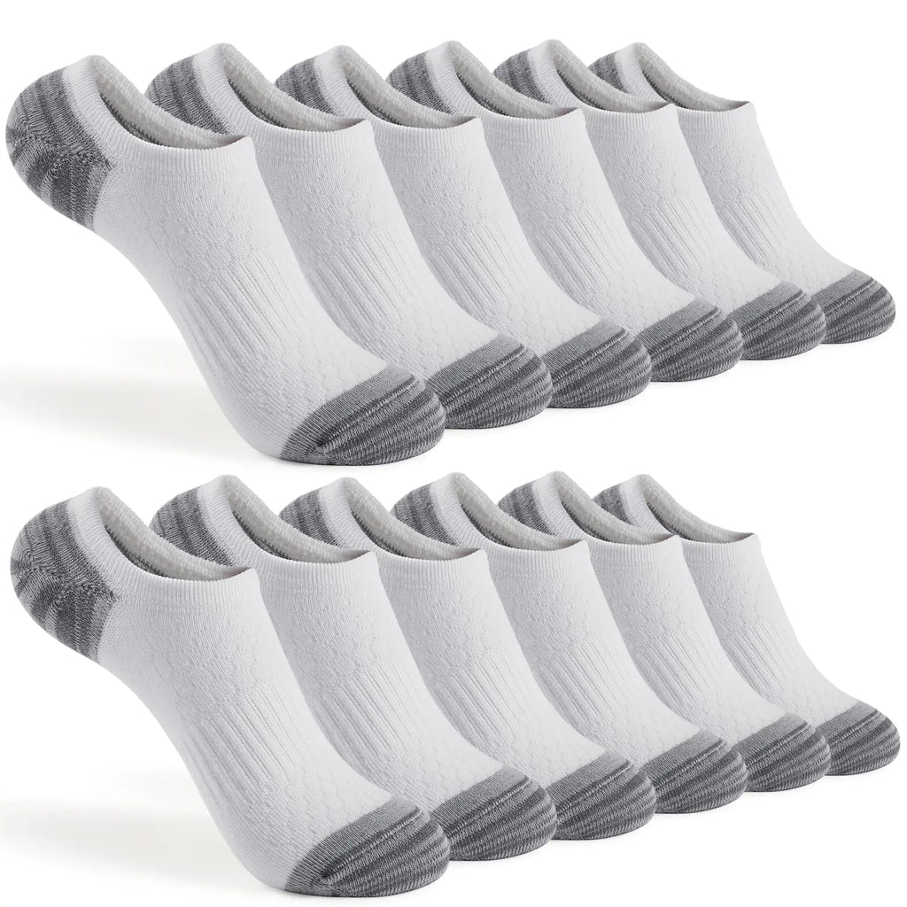 Honeysea Ankle Socks for Men - Socks for Women Mens Athletic Socks Running Socks for Men 9-12 Non Slip Socks Mens No Show Socks Silicone Socks for Women Clothes