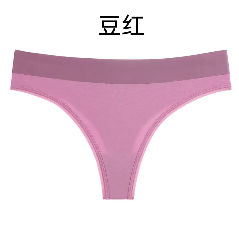High-Elastic Women's Tummy Control Thong Underwear