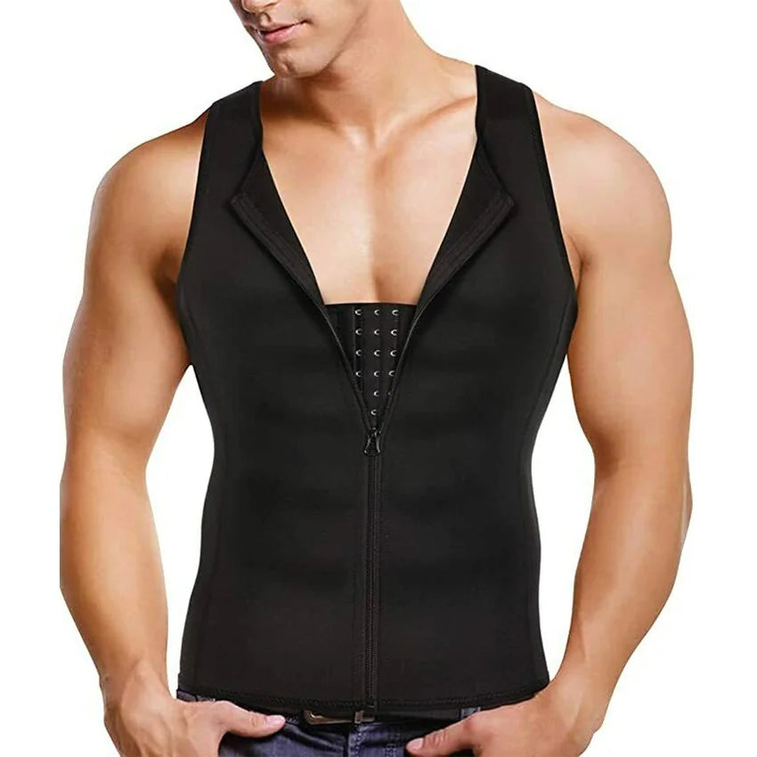 Men's Sauna Corset Slimming Vest