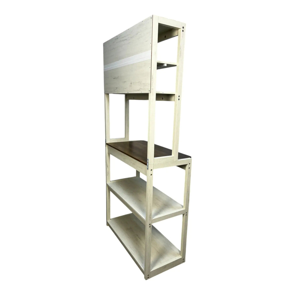 5 Levels Of Kitchen Storage Cabinets, Coffee Bar, Kitchen Shelves, Microwave Racks