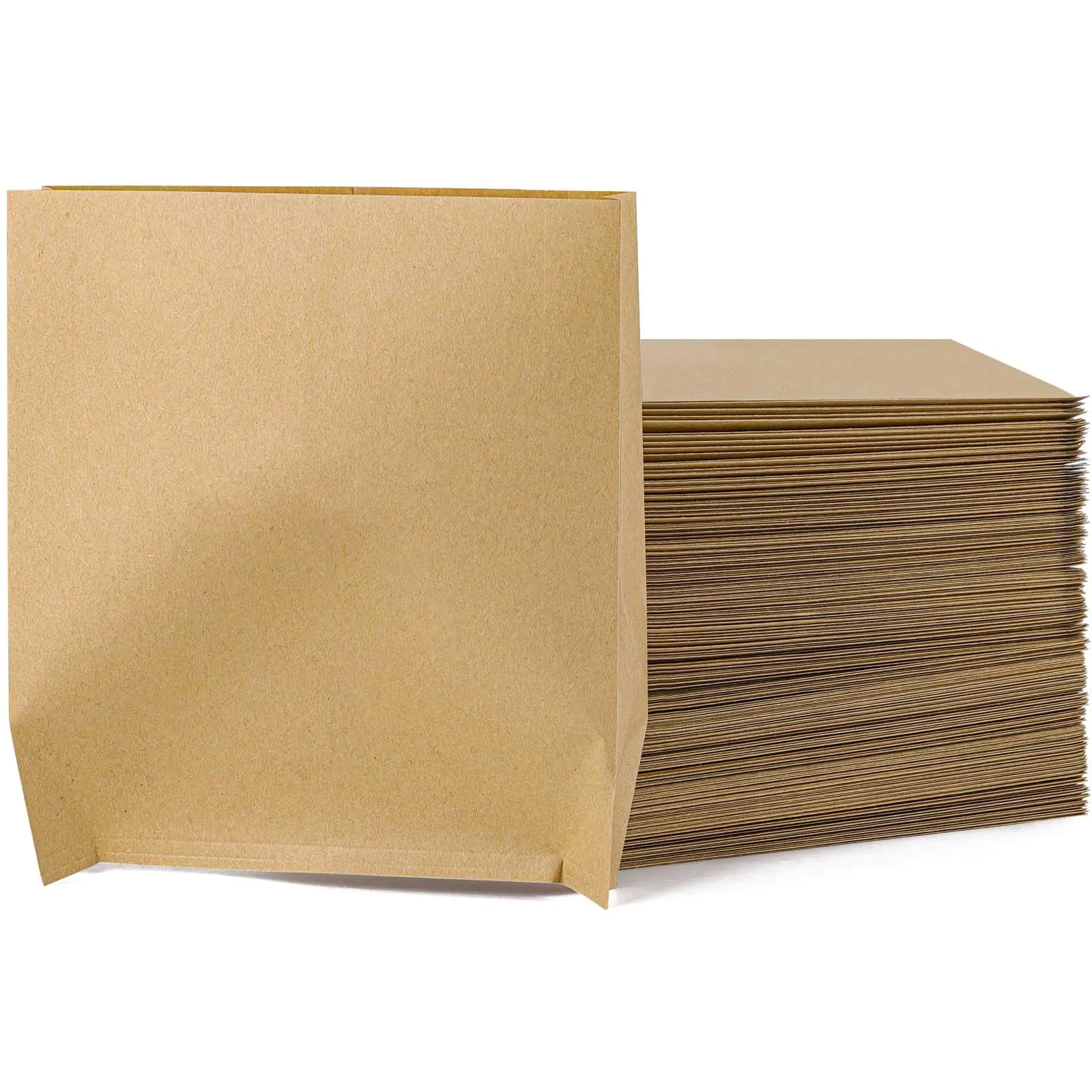 200 Pack Kraft Paper Sandwich & Cookie Bags Greaseproof Wax-lined Pastry Bags for Snack Treats Bread Baked Goods Fries Muffin (7x7.87x1.57 Inch)