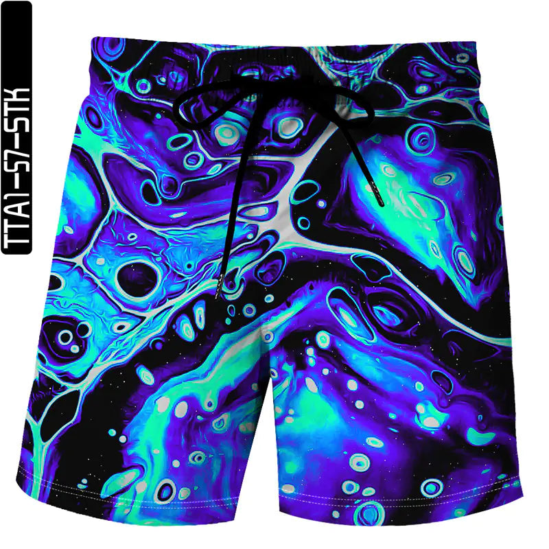 Men's Casual Beach Shorts for Swimming and Drifting